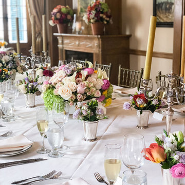 Elegant Late September Wedding Florals
