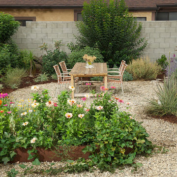 Mediterranean Inspired Garden