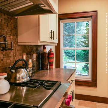 New Window in Warm Stylish Kitchen - Renewal by Andersen San Francisco Bay Area