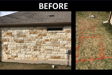 Example of a southwest pool design in Austin