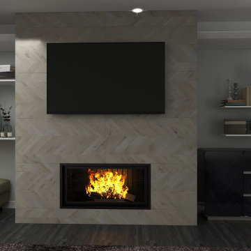 Renovated Modern Basement