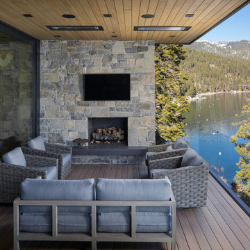 Crystal Bay Mountain Modern outdoor living