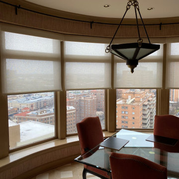 High Rise Crestron Roller Shades