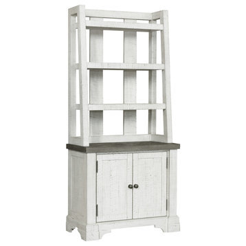 Valley Ridge Bookcase With Hutch by Samuel Lawrence Furniture