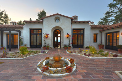 Inspiration for a mediterranean entryway remodel in San Francisco