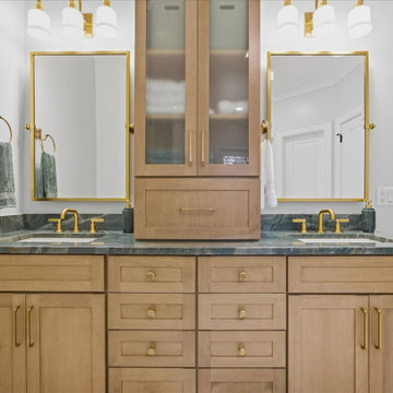 Contemporary Kitchen & Primary Bathroom Remodel Wilmington, NC