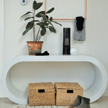 Bench at entrance ideas