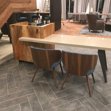 Texas Pecan Concierge Desk for appartment lobby