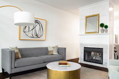 Example of a living room design in Chicago