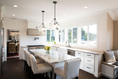Inspiration for a transitional home design remodel in San Francisco