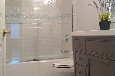 Transitional bathroom photo in Other