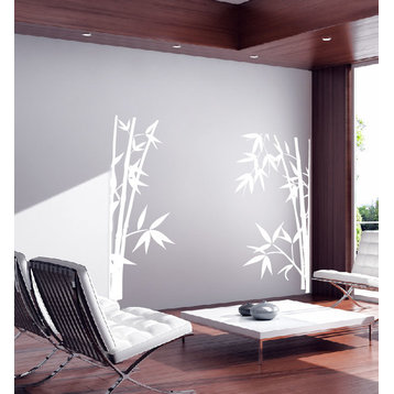 Bamboo, White, 45 X 46, As-Is