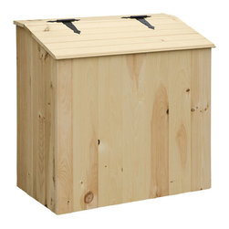 Double Compartment Feed Chest for Horse Barns - Outdoor Structures