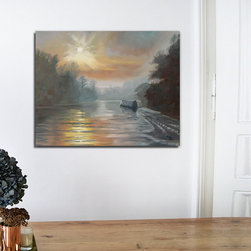 Moonraker by Julie Cane - Paintings