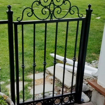 Ornate Gate and Fence