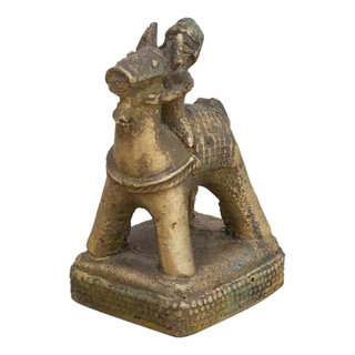 Small Indian Ceremonial Brass Oil Lamp