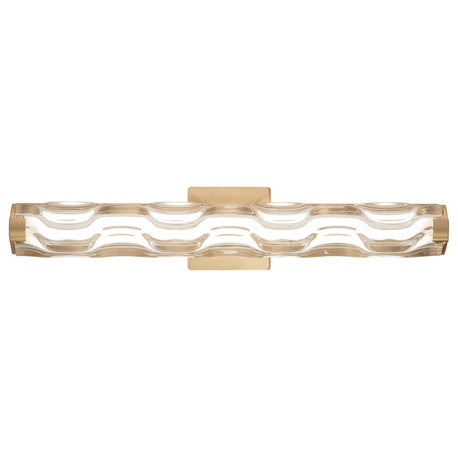 Marseille 24"W LED Vanity Natural Brass