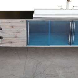 Modular Steel Vanity - Bathroom Vanities And Sink Consoles