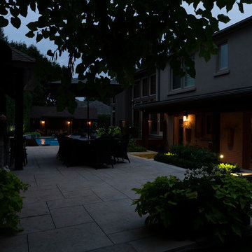 Markham Outdoor Lighting Redesign - View After Conscape