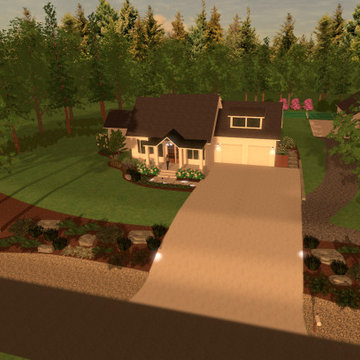Modern Farmhouse Landscape Design