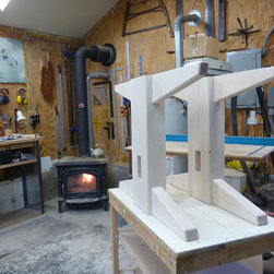 Cherry and Maple Trestle Table - Products