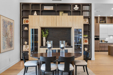 Inspiration for a modern home design remodel in San Francisco