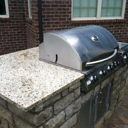 Private Patio - Outdoor Grills