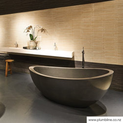 Oman 1500 Stone Freestanding Bath By Plumbline - Bathtubs