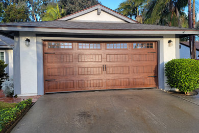 Example of a mountain style garage design in San Diego