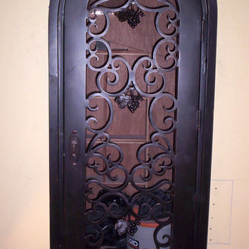 Wine doors, decorative inserts, and other interior doors.