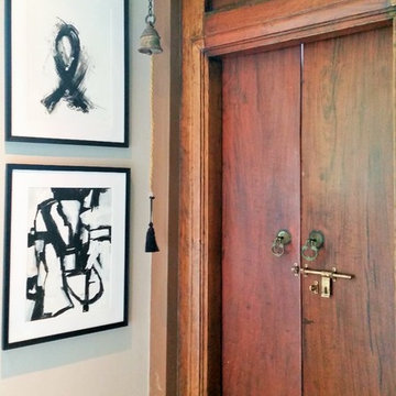 Entrance Door (Recycled antique) Contemporary Sri lankan art