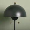 Zoe Feldman by Mitzi Jojo Table Lamp Aged Brass/Soft Studio Green