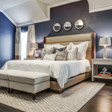Odd shaped ceiling room