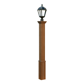 6"x6"x74" Trinity Composite Lamp Post