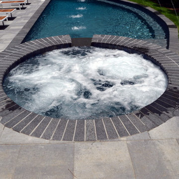 Black Granite Brick Masterpiece in ATL, GA