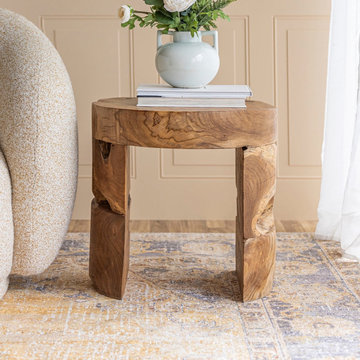 Natura Bundar Accent Table