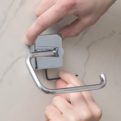No tools, no measuring and no holes! - Towel Bars And Hooks
