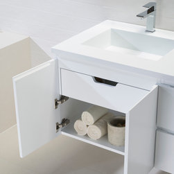 Wall Mounted Bathroom Vanities - Bathroom Vanities And Sink Consoles