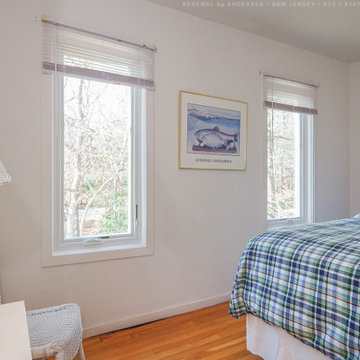 Casement Windows in Terrific Bedroom - Renewal by Andersen New Jersey / NYC