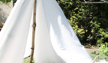 Hazlo tú mismo: Construye un tipi para disfrutar del buen tiempo