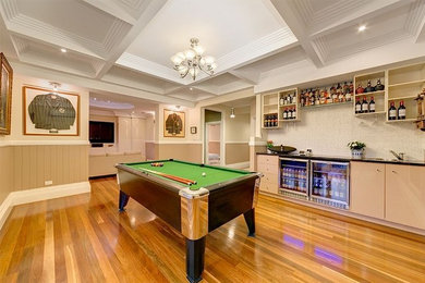 Traditional family room in Brisbane.