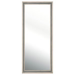 Orient Express - Orient Express Bella Antique Caden Mirror - Transitional style mirror featuring Cream finish over Solid Pine frame.