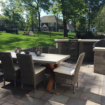 Screen Porch and Belgard Paver Patio