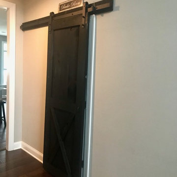 Laundry & Powder Room Barn Doors