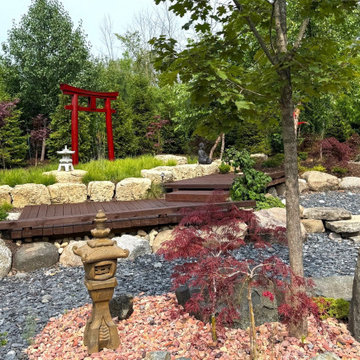 Japanese Garden in River Hills