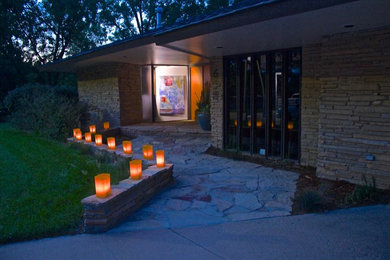 Modern exterior home idea in Wichita