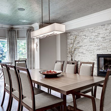 dining room with light hardwood