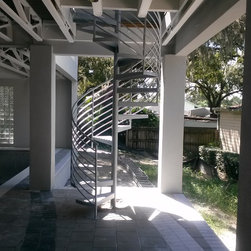5 Foot Diameter Horizontal Spiral Stairs - Products