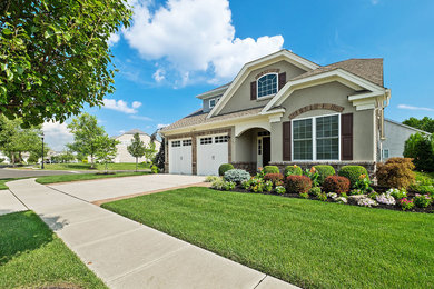 Example of an exterior home design in Philadelphia