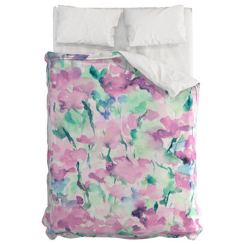 Deny Designs Jacqueline Maldonado Divine Feminine Pink Bed in a Bag, Queen